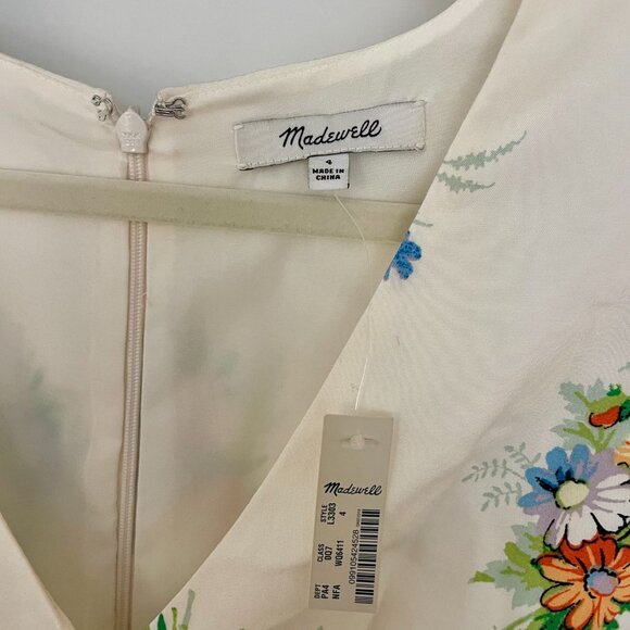 Madewell Ruffle-Sleeve Maxi Dress - Picture 4 of 4